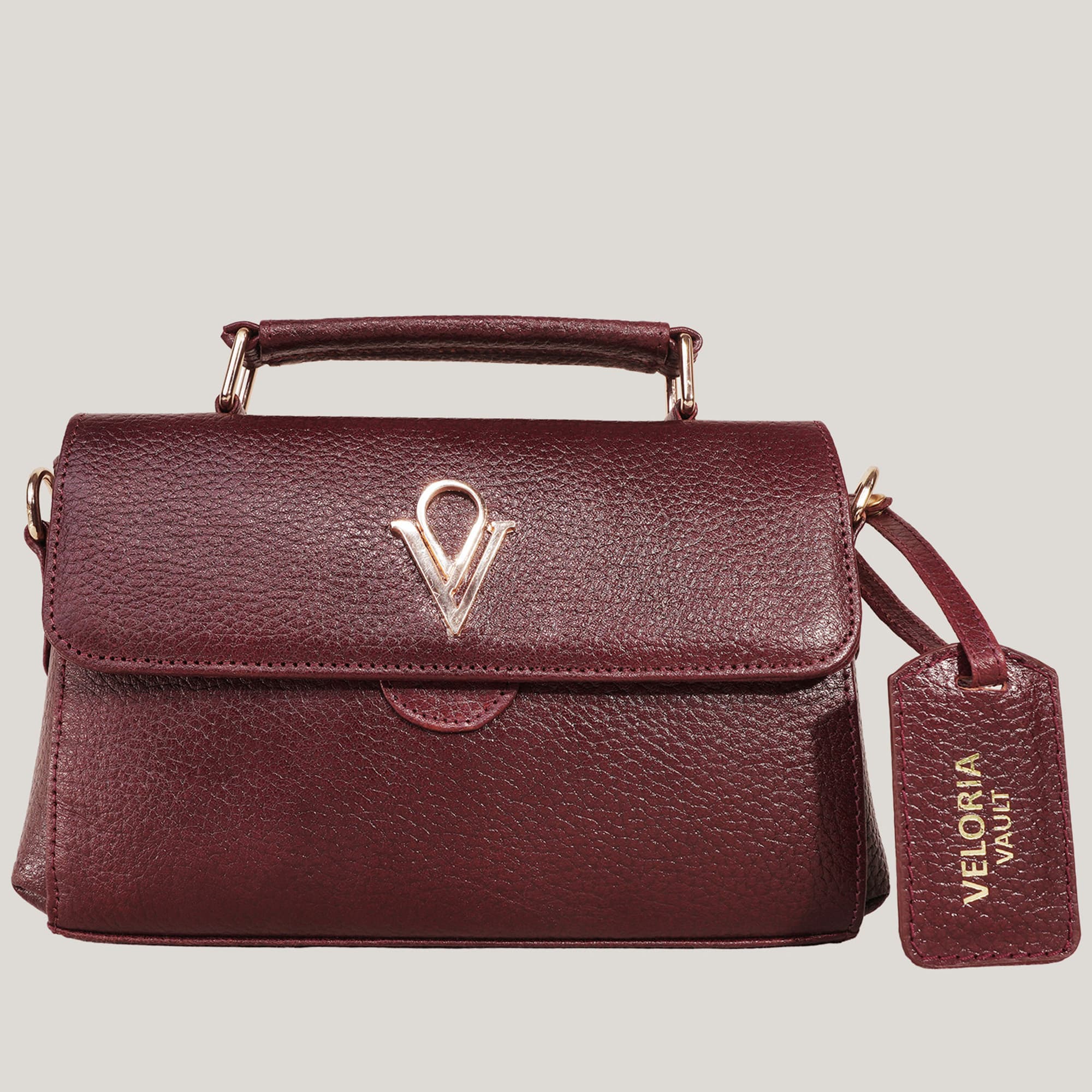 Mila Small Sling Bag - Mila Cherry