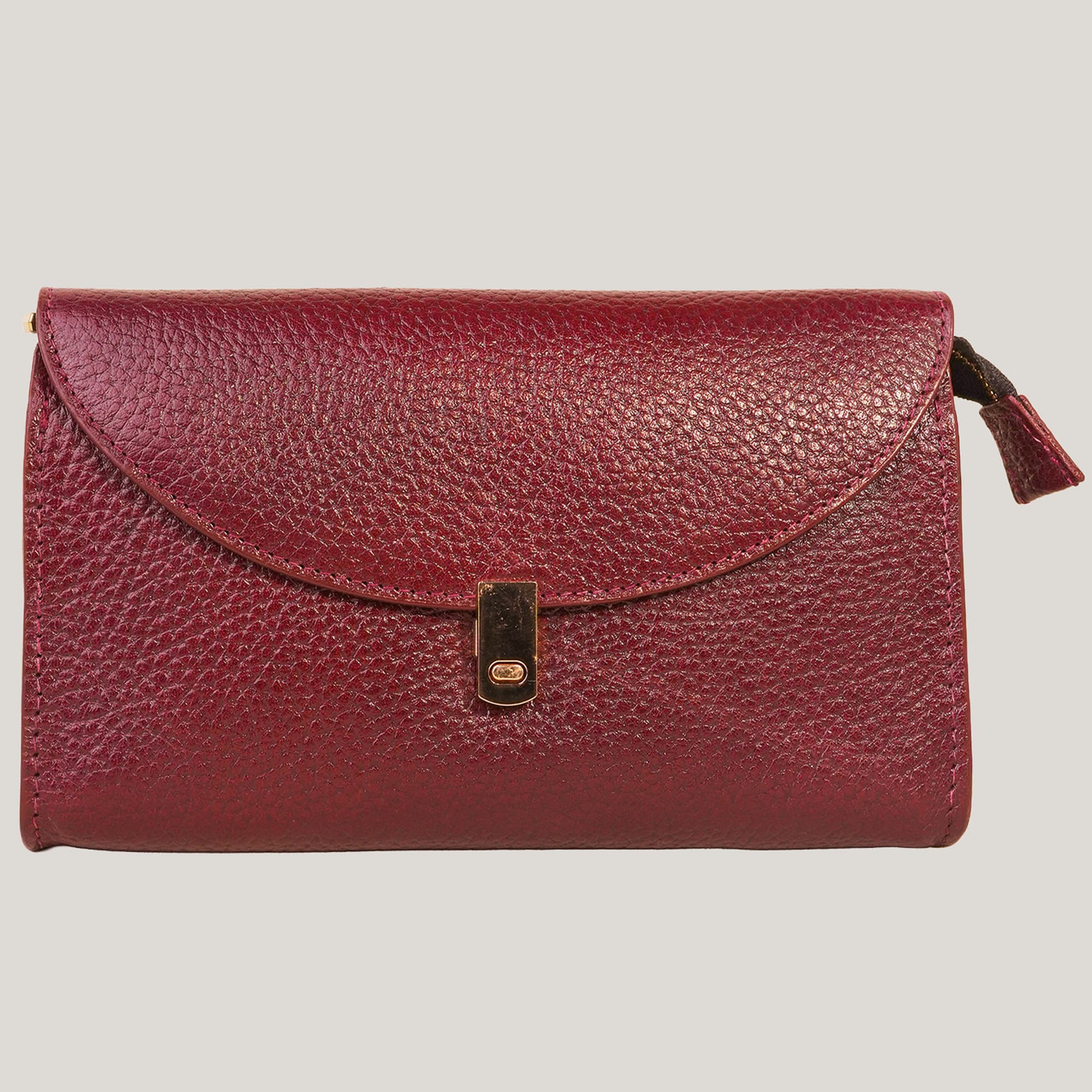 The Lira Clutch - Lira Cherry