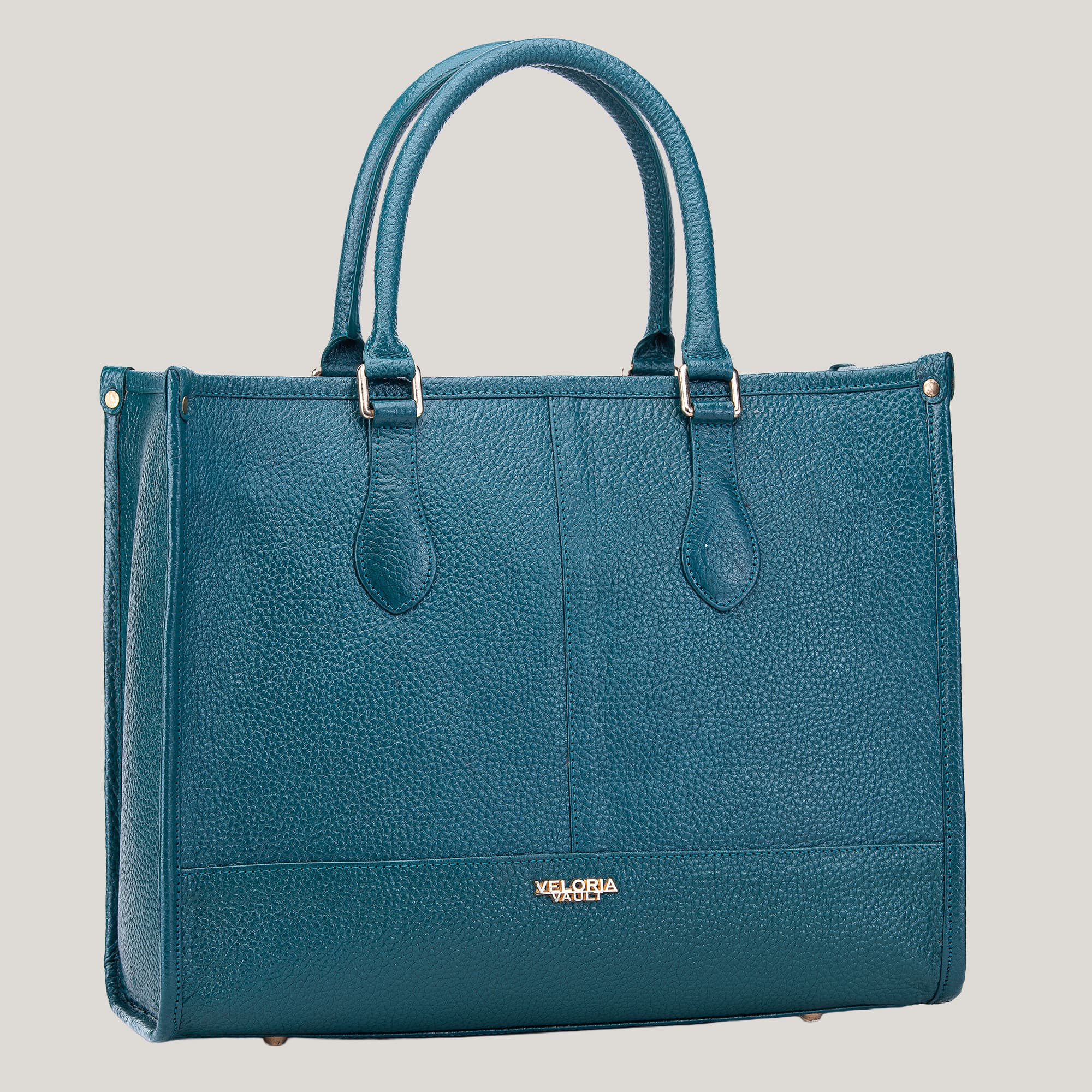 The Pearson Tote - teal green