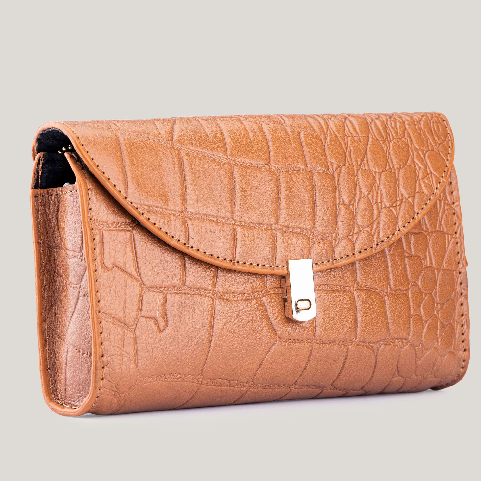 The Lira Clutch - Lira Camel